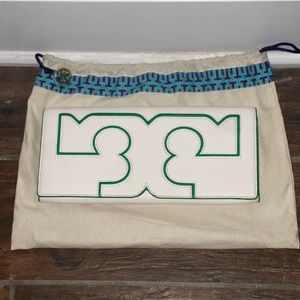 Tory Burch clutch with dust bag